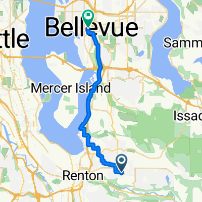 NE First St, Renton to 106th Ave NE, Bellevue