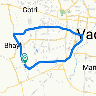 Vasna Bhayli Canal Road to Vasna Bhayli Canal Road