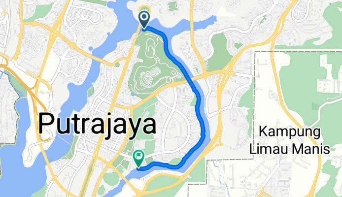 Jalan P2 A, Putrajaya to Putrajaya