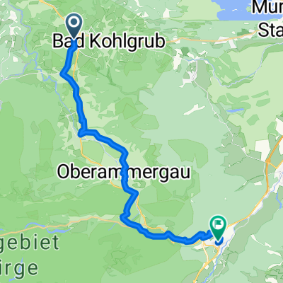 Bad Kohlgrub to Oberau