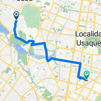 Calle 129D, Bogotá a Calle 103, Bogotá