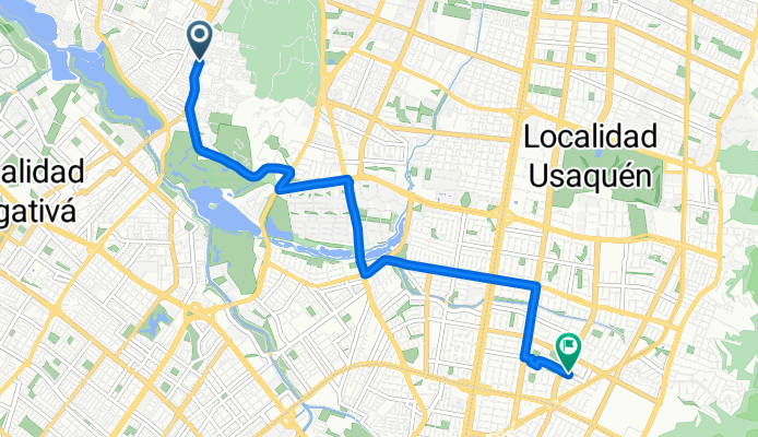 Calle 129D, Bogotá a Calle 103, Bogotá