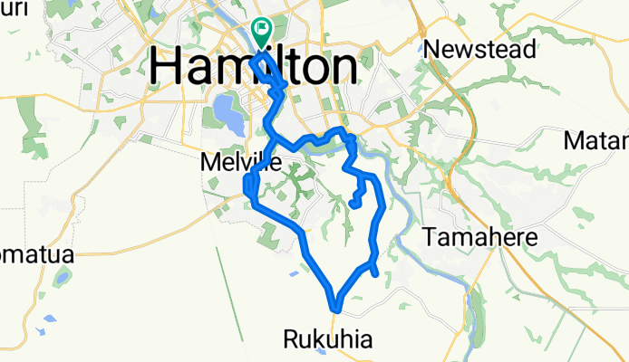 George St, Hamilton to George St, Hamilton