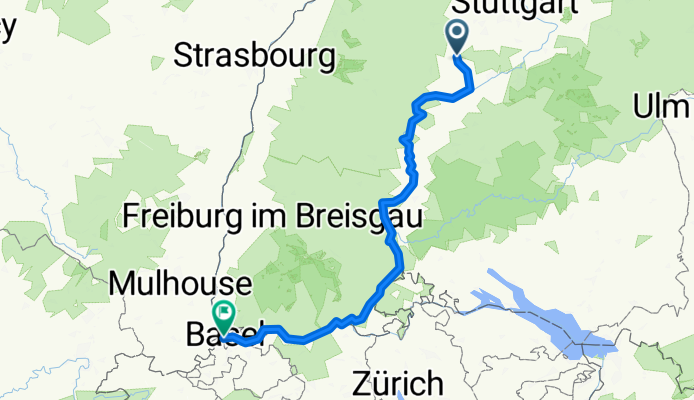 Reinhold-Schick-Platz, Herrenberg nach Münsterplatz, Villingen-Schwenningen