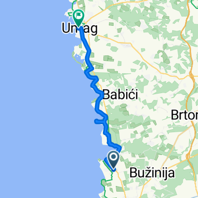 Mareda to Obala Josipa Broza Tita, Umag