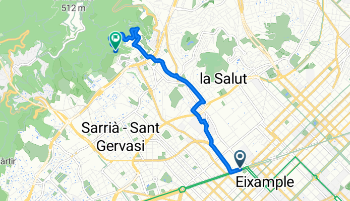 Route to Barcelona