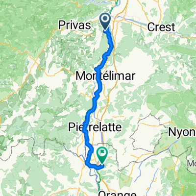 Chemin de Saint-Maurice, Baix to Chemin Roland Tailland, Mondragon