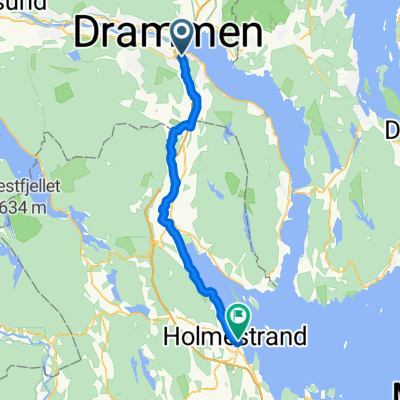 From Drammen to Holmestrand