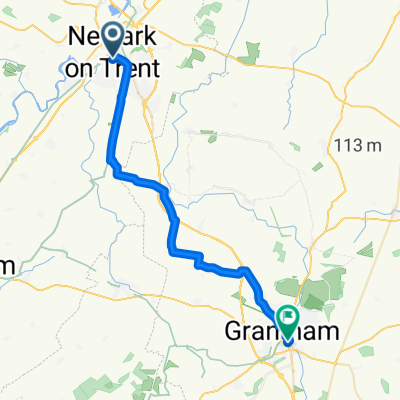 Lombard Street, Newark to Station Road East, Grantham