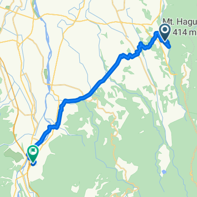 羽黒町手向羽黒山, 鶴岡市へ県道44号, 鶴岡市