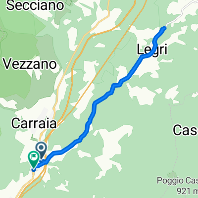 Da Strada Provinciale a Via della Chiusa