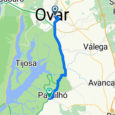 Rua de Aquilino Ribeiro, Ovar to Rua dos Emigrantes, Pardilhó