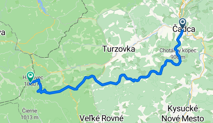 CA- Chot.kopec- Jakub.vrch- SKI Makov- Kopanice