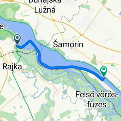 Čunovo, Bratislava V až Kyselica