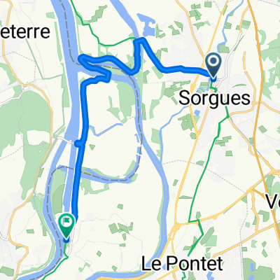 De Rue Ducres à Route de l'Islon