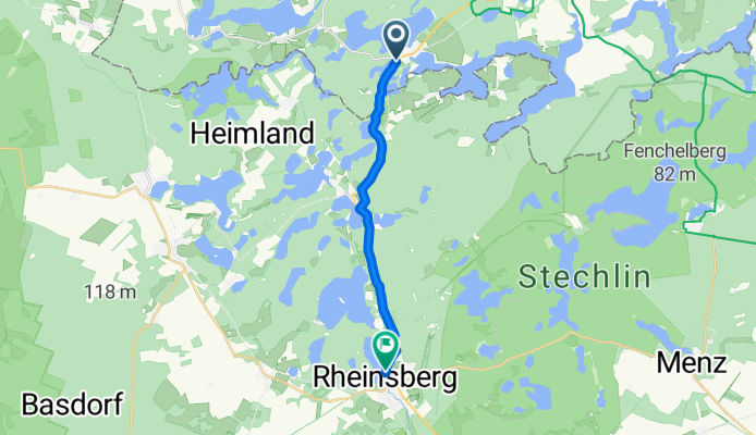 Canower Allee nach Markt