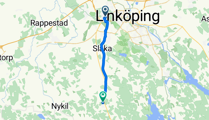 Björnkärrsgatan 11C to Haraldsbovägen