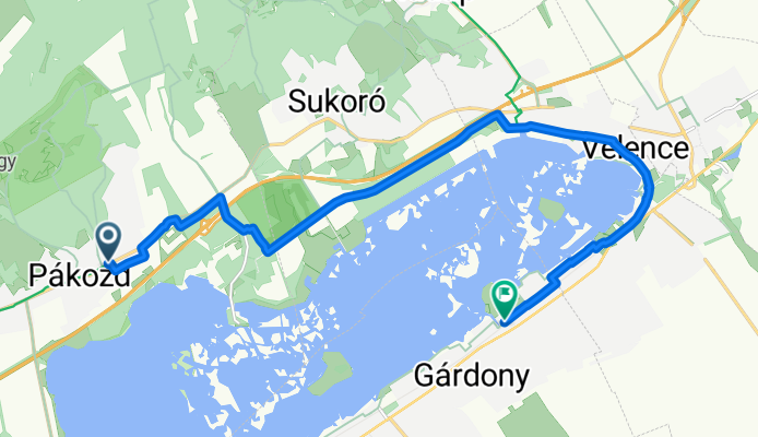 Budai út, Pákozd - Keszeg utca, Gárdony