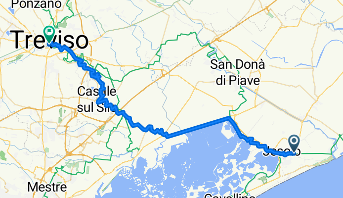 Da Via C.Colombo 36B a Piazzetta dei Lombardi