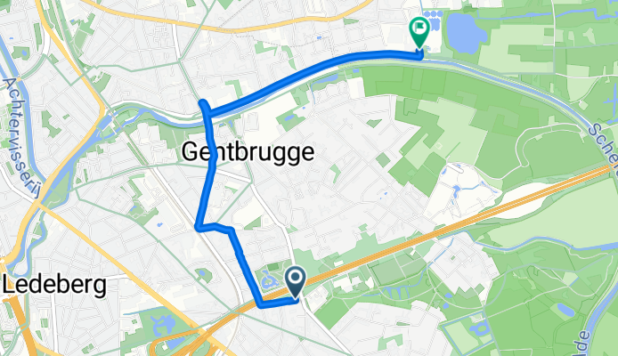 Braemkasteelstraat, Gent naar Panhuisstraat, Destelbergen