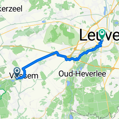 Smisstraat, Tervuren à Parijsstraat, Louvain