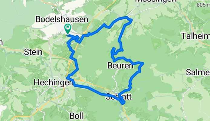Belsen - Beuren - Schlatt