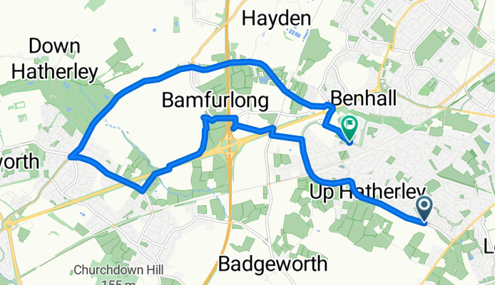 Caernarvon Road, Cheltenham to Unwin Road, Cheltenham