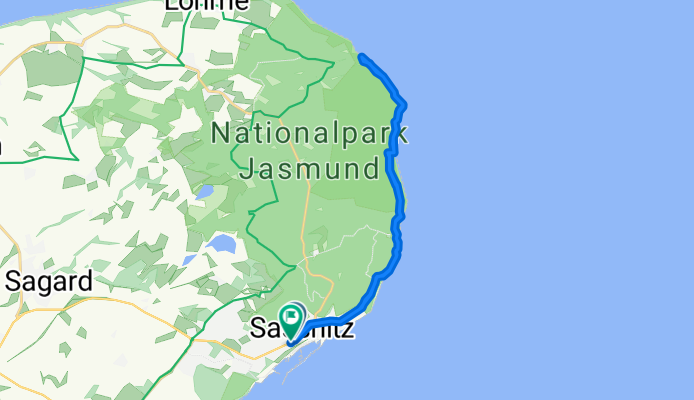 Bahnhofstraße, Sassnitz nach Hauptstraße, Sassnitz