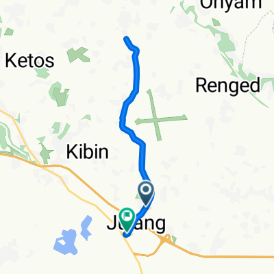 Jalan Raya Lanud Gorda to Jalan Raya Lanud Gorda