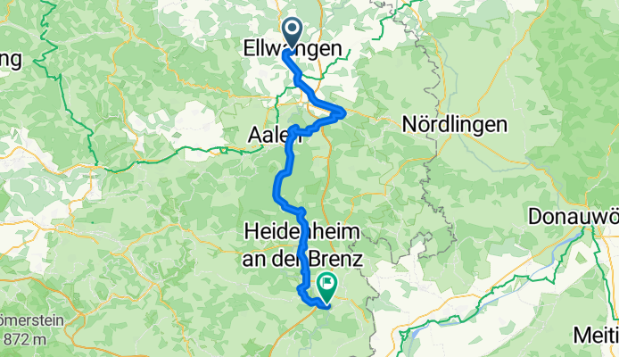 Ellwangen - Hermaringen