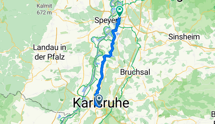 Karlsruhe - Hockenheim