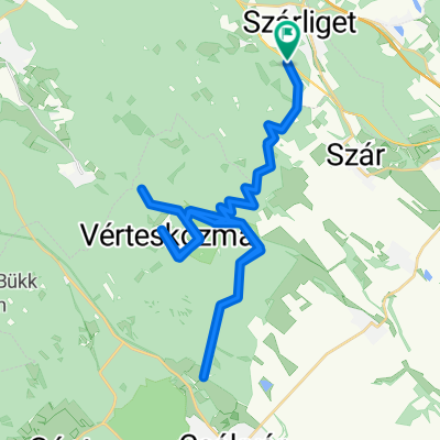 Szárliget -Verteskozma-Csákvár
