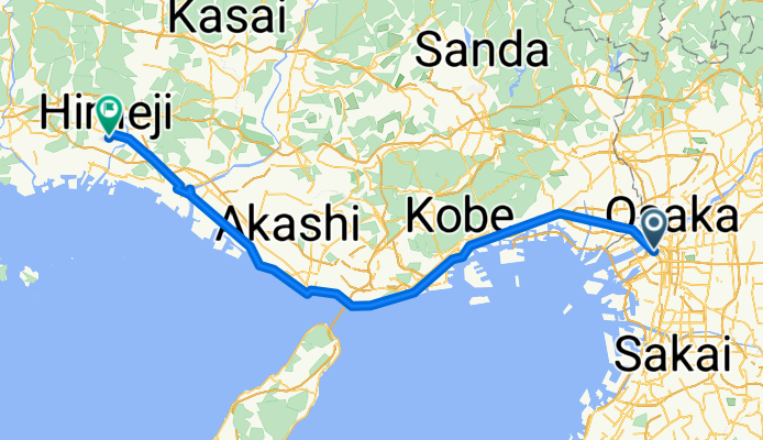 Ōsaka - Himeji