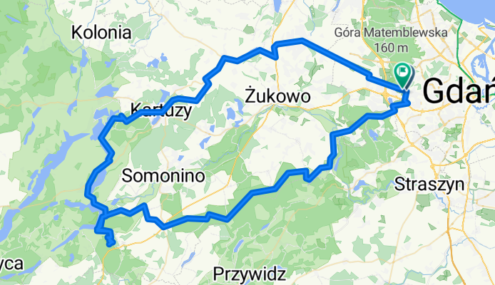 Wieżyca, Ręboszewo, Łapalice - WIEŻYCA