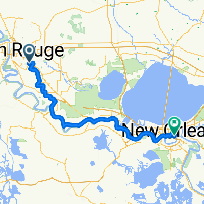From Baton Rouge to New Orleans