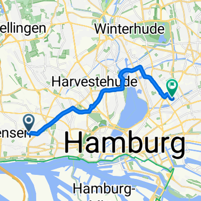 Barnerstraße, Hamburg nach Dorothea-Bernstein-Weg, Hamburg