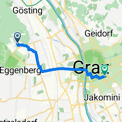 Bergstraße, Graz nach Schlögelgasse, Graz