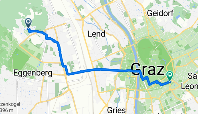 Bergstraße, Graz nach Schlögelgasse, Graz