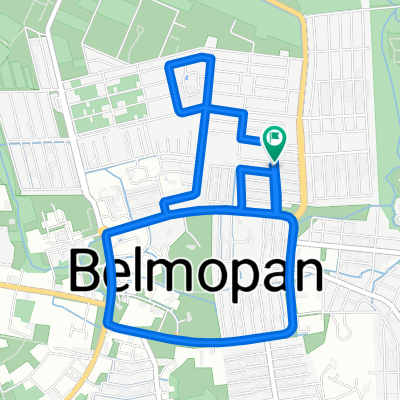 Altun Ha Street, Belmopan to Altun Ha Street, Belmopan
