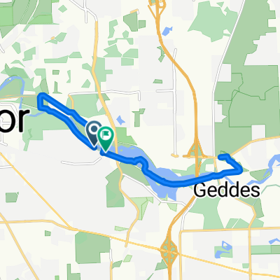 Geddes Ridge Avenue to Gallup Park Road