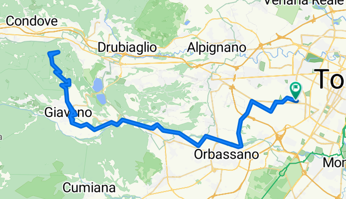 Corso Giuseppe Allamano, Grugliasco a Corso Giuseppe Allamano, Grugliasco