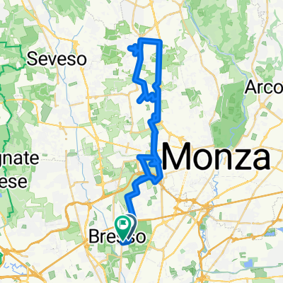 Viale Antonio Gramsci, Брессо до Via Madonnina, Брессо