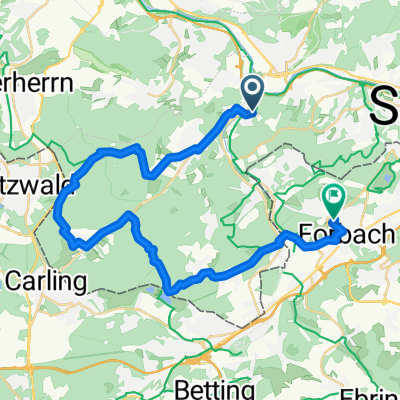 Völklingen à Rue Édouard Waghemaecker, Forbach