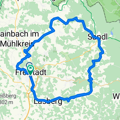 Route in Freistadt