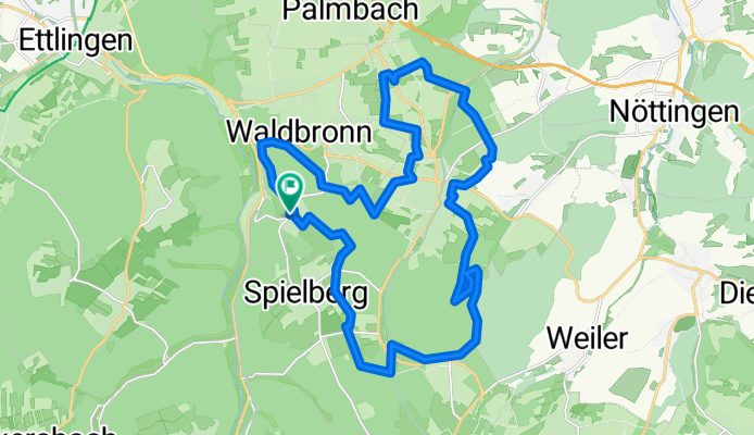 Neuroder Straße, Waldbronn nach Neuroder Straße, Waldbronn