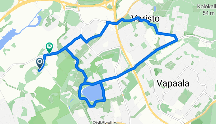 Ainontie to Ainontie