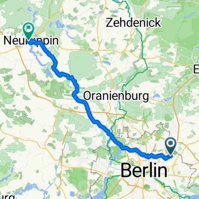 Welsestraße to Neuruppin