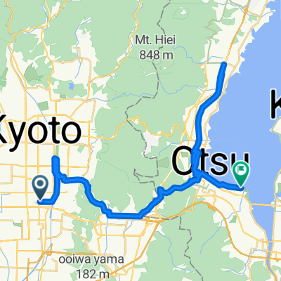 Kyoto to Otsu