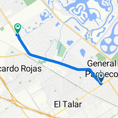 Avenida de Los Constituyentes 24-56, General Pacheco to Avenida General Juan Domingo Perón 4255, Benavidez