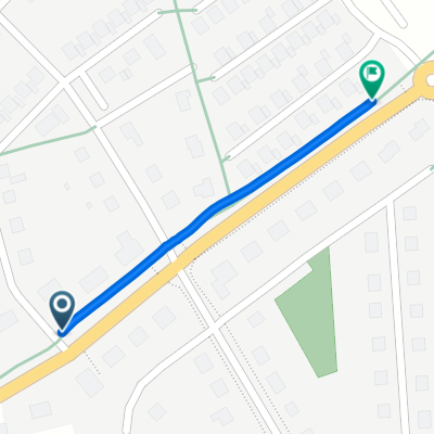 Hantverkaregatan 2A to Kronetorpsvägen